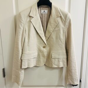 Aritzia Babaton Mastery Linen Blazer NWT Size 8